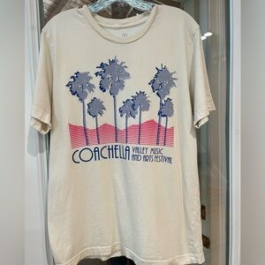 Coachella tee shirt.